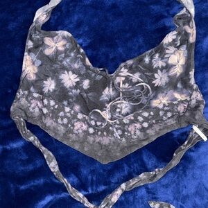 Floral Print Women's Intimate Top